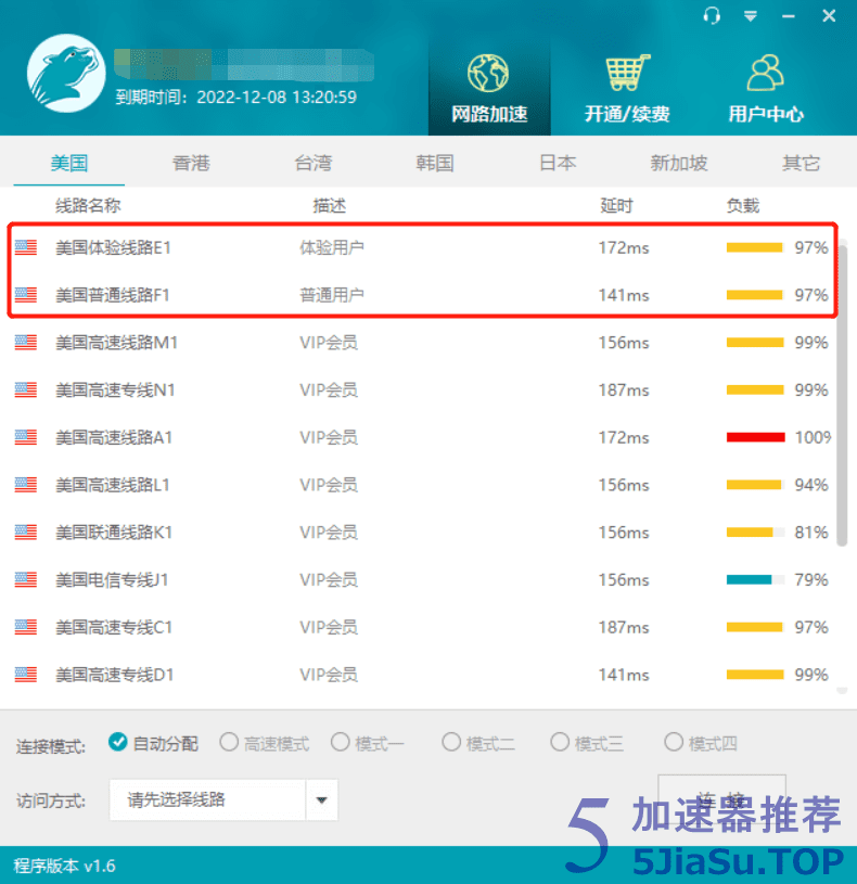 猎豹加速器网络加速线路节点